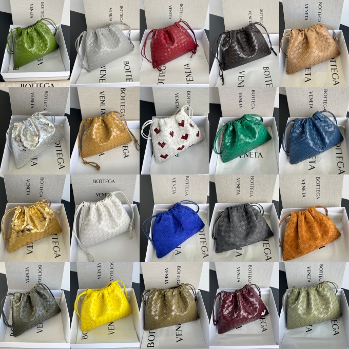 bottega veneta medium dustbag intrecciato leather drawstring crossbody pouch #796728